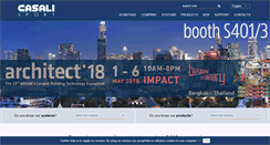 Desktop Screenshot of casalisport.com